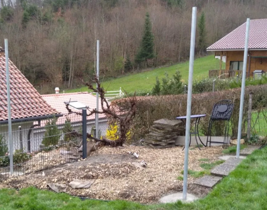 Coin détente en travaux